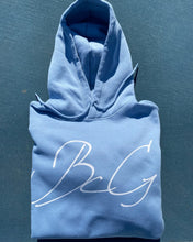 Load image into Gallery viewer, BcG. Light Blue Scribble Hoodie
